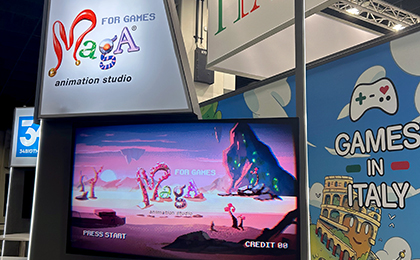 Maga Animation for Games joins the Italian Pavilion at Gamescom