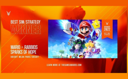 Mario + Rabbids Sparks of Hope won!  