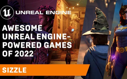 We are very glad and honored to be part of the Unreal Engine Awesome powered Games of 2022 reel!