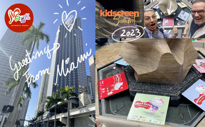 Finally back at Kidscreen Summit Miami!!
